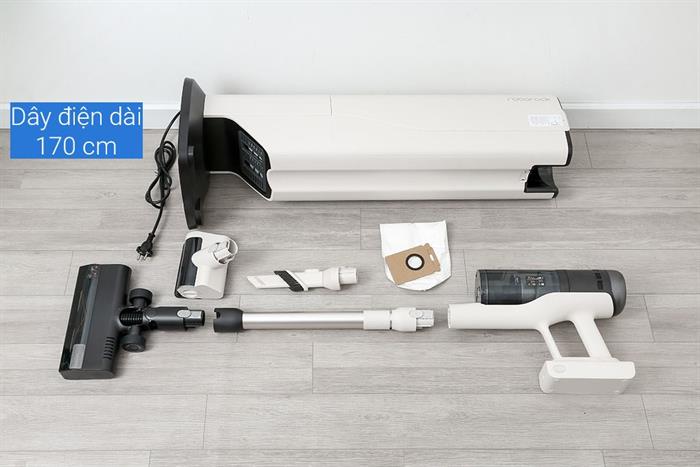 Máy hút bụi cầm tay Roborock H60 Hub Pro - Đen